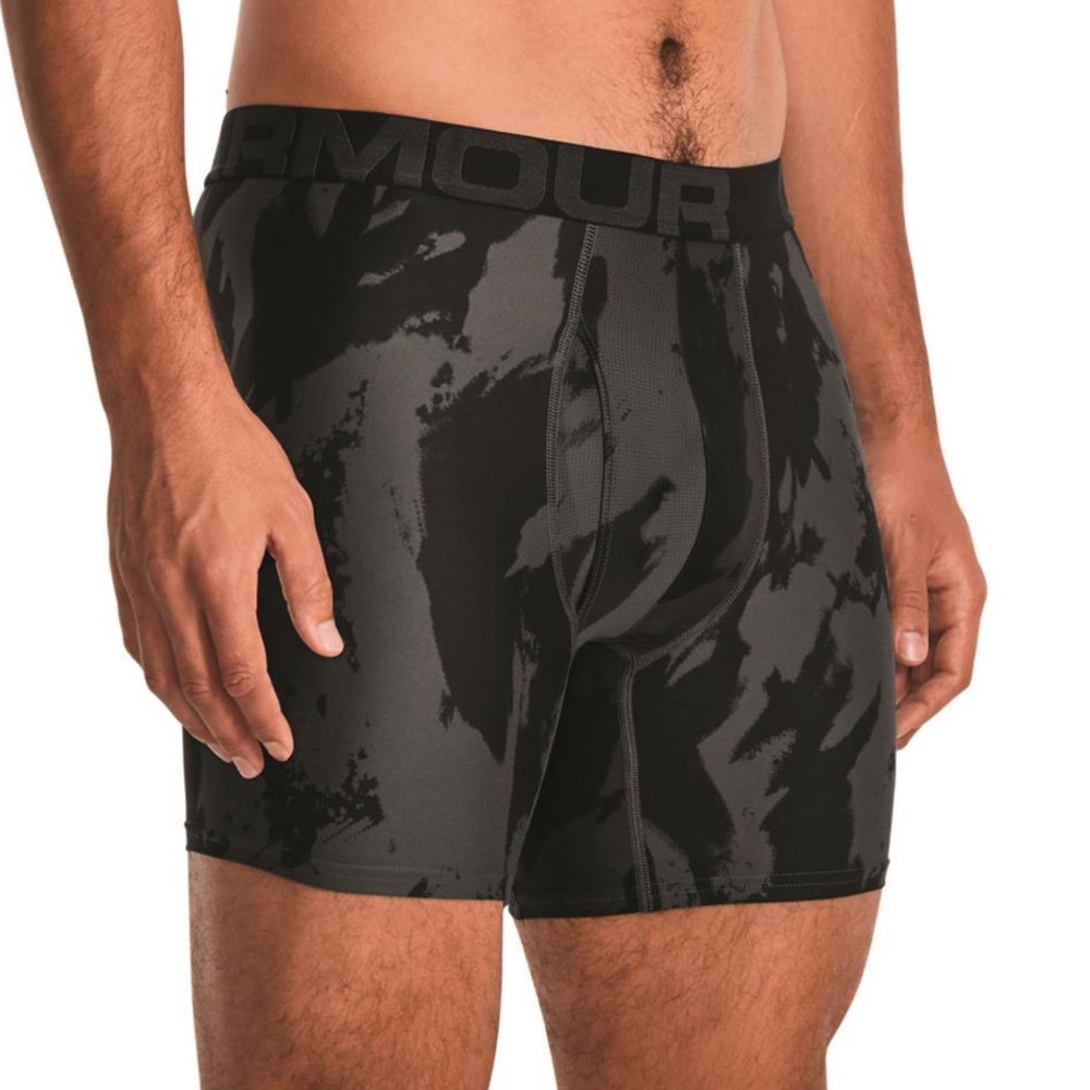 Under Armour - Men’s UA Tech 6” Boxerjock - Camo Style Print - Medium